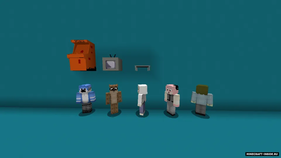 Cartoon Chasers — Minecraft mod, rasm 6