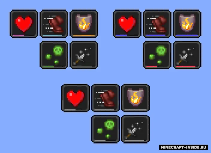 Status Effect Bars — Minecraft mod, rasm 2