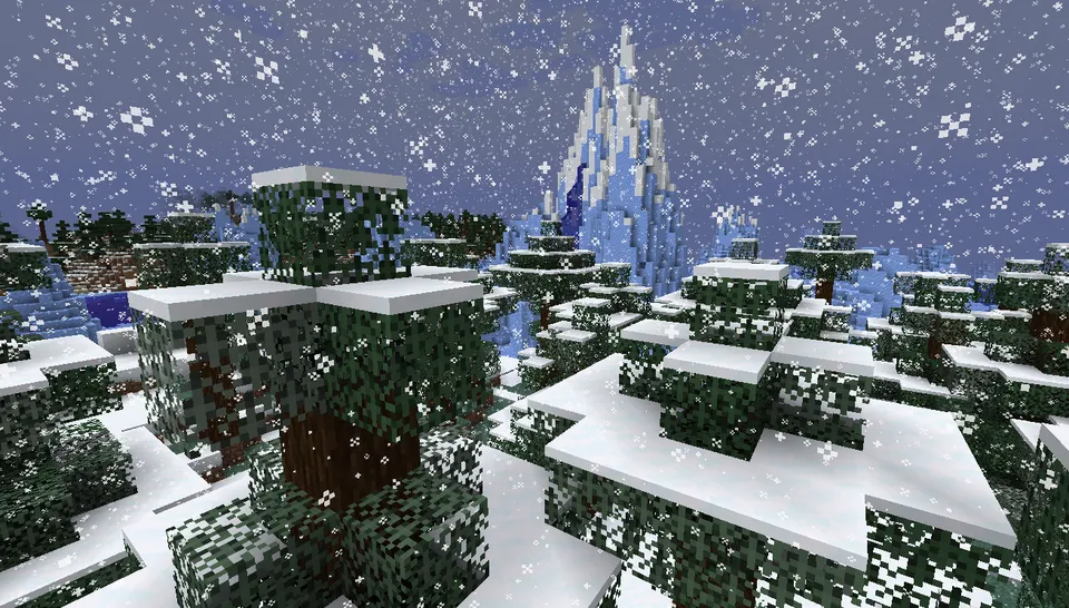 SnowyLeavesPlus — Minecraft mod, rasm 2