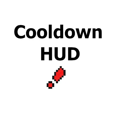 Cooldown HUD — Minecraft mod, rasm 1