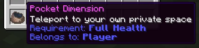 Pocket Dimensions — Minecraft mod, rasm 3
