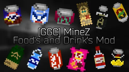 MineZ Food's and Drink's — Minecraft mod, rasm 1