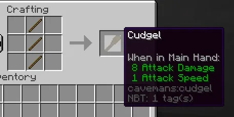 Cavemans — Minecraft mod, rasm 4