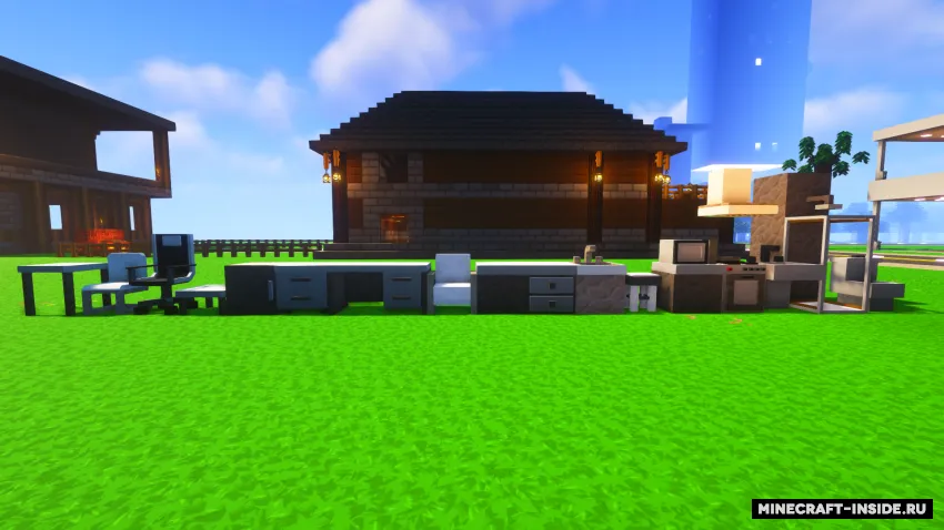 Nosiphus Furniture — Minecraft mod, rasm 2