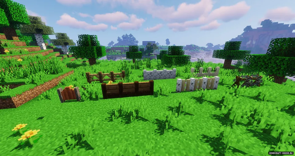 Macaw's Fences and Walls — Minecraft mod, rasm 4