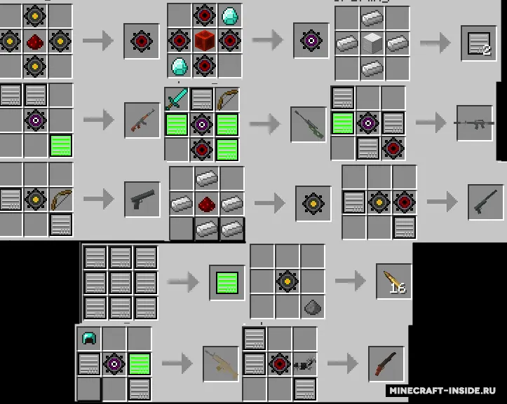 Solid Guns - 3D Qurol — Minecraft mod, rasm 5