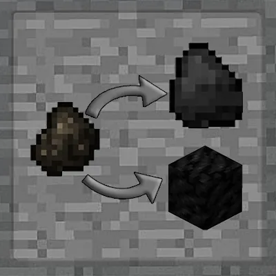 Convert Charcoal To Coal — Minecraft mod, rasm 1
