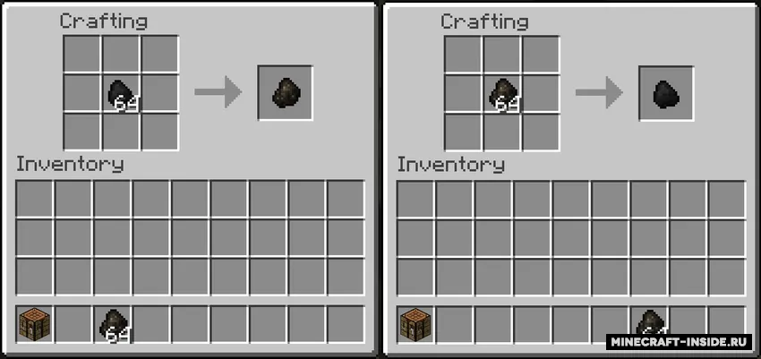 Convert Charcoal To Coal — Minecraft mod, rasm 2