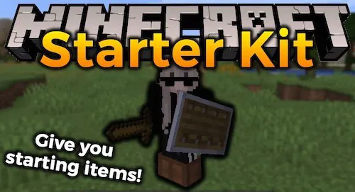 Starter Items and Messages — Minecraft mod, rasm 1