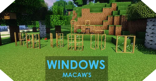 Macaw's Windows — Minecraft mod, rasm 1