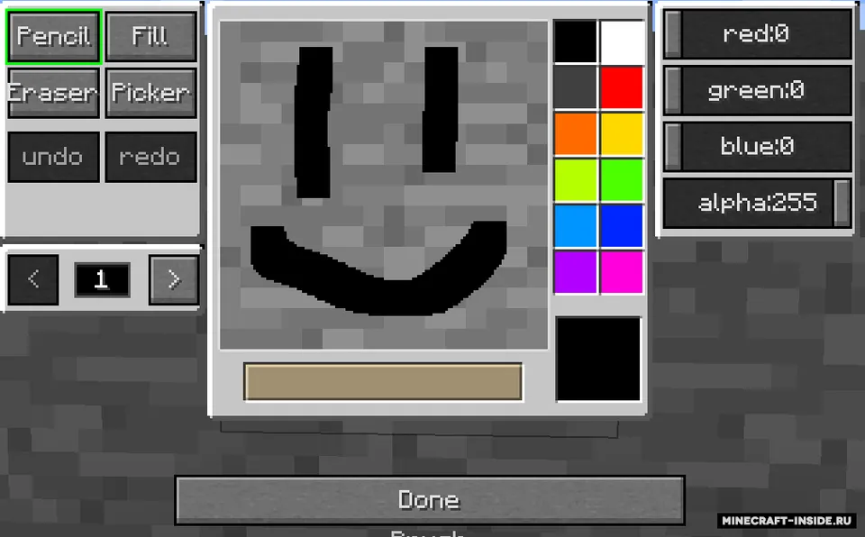 MC Paint — Minecraft mod, rasm 3