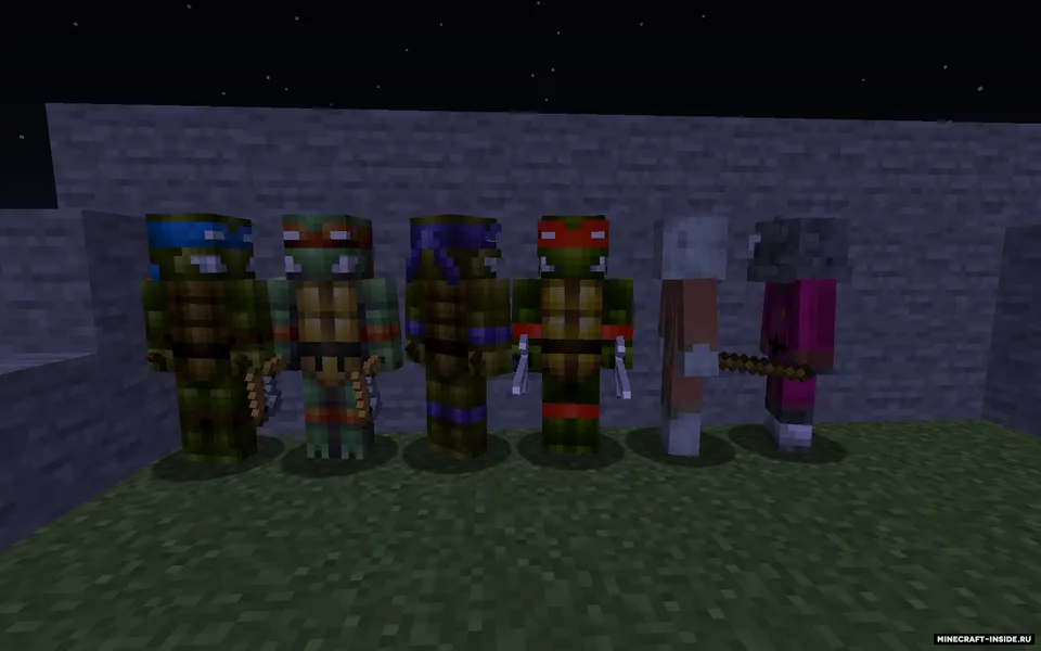 TMNT — Minecraft mod, rasm 4