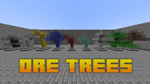 Ore Trees — Minecraft mod, rasm 1
