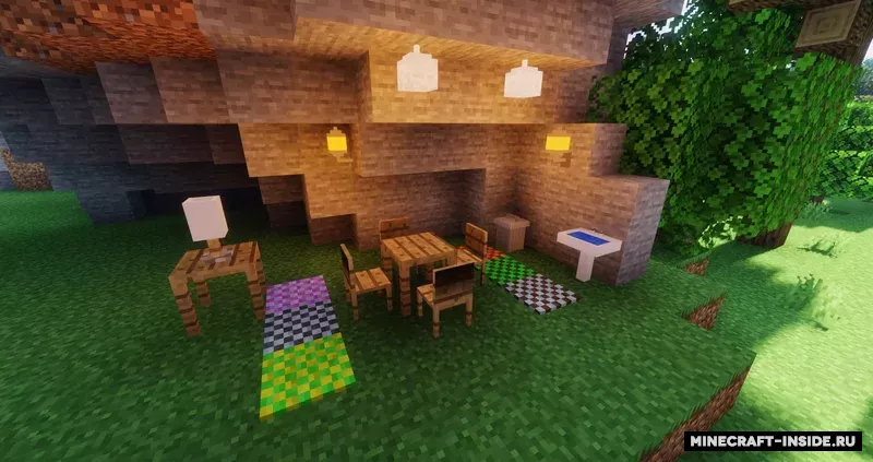 Vanilla Furniture (Gussdx decoration) — Minecraft mod, rasm 2