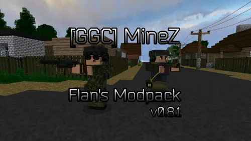 MineZ Flan's Modpack — Minecraft mod, rasm 1