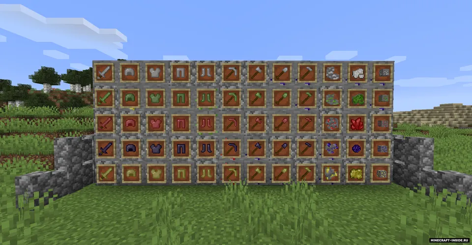 Ko'p rangli datolit rudasi — Minecraft mod, rasm 4