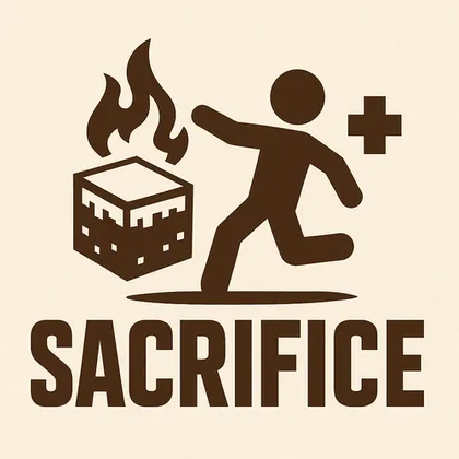Sacrifice — Minecraft mod, rasm 1