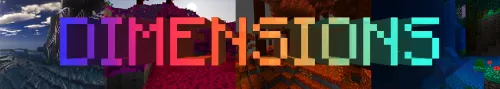 Dimensions — Minecraft mod, rasm 1