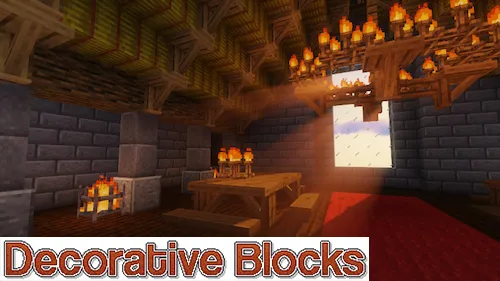 Decorative Blocks — Minecraft mod, rasm 1