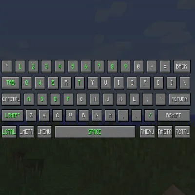 Keyboard Wizard — Minecraft mod, rasm 1