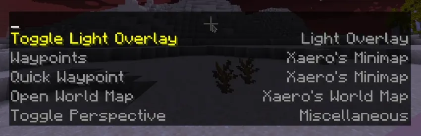 Too Many Binds — Minecraft mod, rasm 2