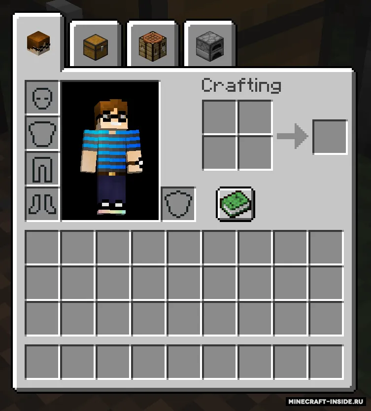 Inventory Tabs (updated) — Minecraft mod, rasm 2