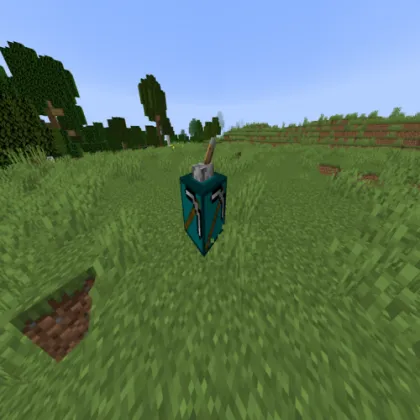 Automatic digger — Minecraft mod, rasm 1