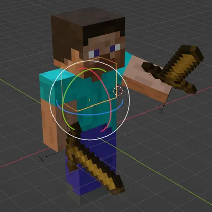 playerAnimator — Minecraft mod, rasm 1