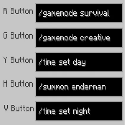 Bind Command To Buttons! — Minecraft mod, rasm 1