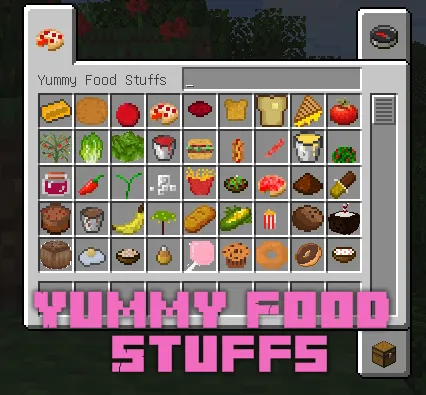 Yummy Food Stuffs — Minecraft mod, rasm 1