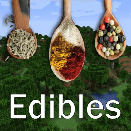 Edibles — Minecraft mod, rasm 1