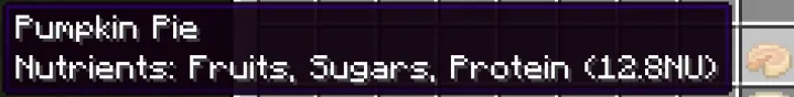 Nutritional Balance — Minecraft mod, rasm 3