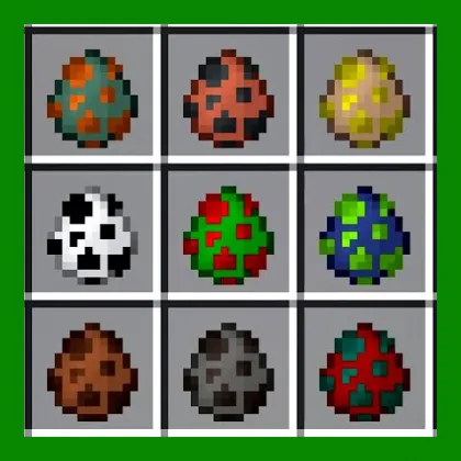 Egg to capture mob — Minecraft mod, rasm 1