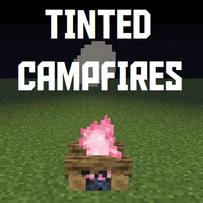 Tinted Campfires — Minecraft mod, rasm 1