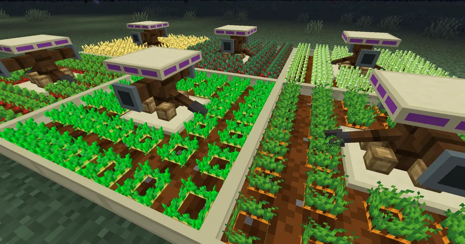 Simple Stations - Farmer — Minecraft mod, rasm 2