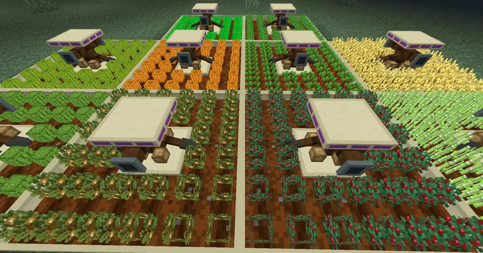 Simple Stations - Farmer — Minecraft mod, rasm 3