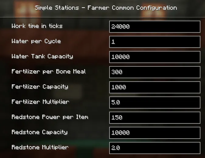 Simple Stations - Farmer — Minecraft mod, rasm 8
