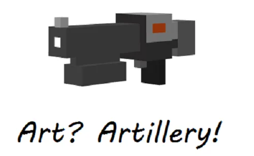 Art? Artillery! — Minecraft mod, rasm 1