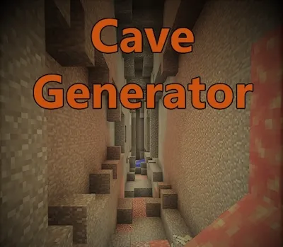 Cave Generator — Minecraft mod, rasm 1