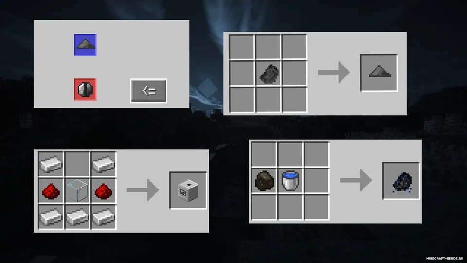 Faollashtirilgan ko'mir — Minecraft mod, rasm 6