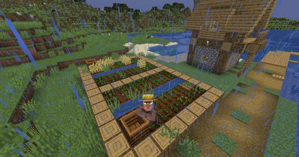 Crops Love Rain — Minecraft mod, rasm 3
