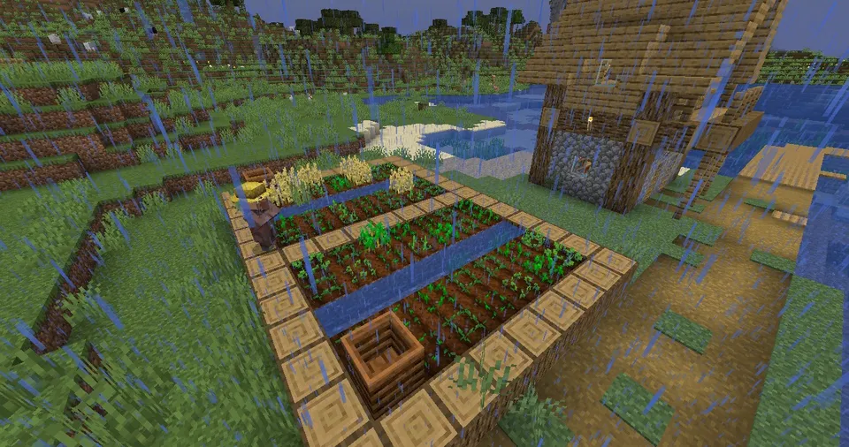 Crops Love Rain — Minecraft mod, rasm 4