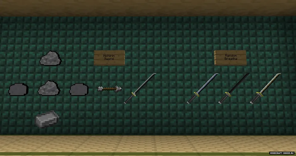 Kimetsu no Yaiba (Demon Slayer) — Minecraft mod, rasm 5