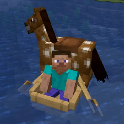 HorseInBoat — Minecraft mod, rasm 1