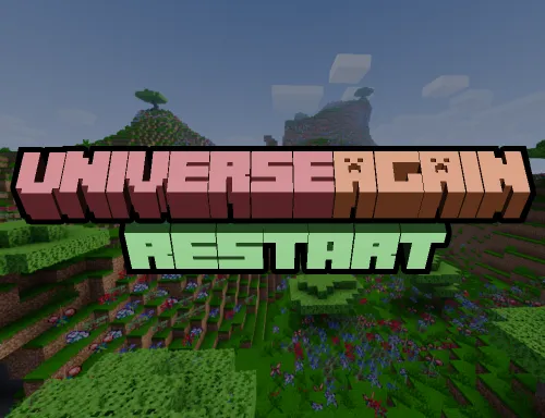 Universe Again Restart — Minecraft mod, rasm 1