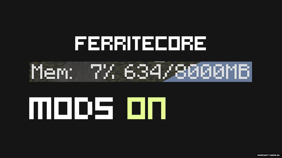 FerriteCore — Minecraft mod, rasm 3
