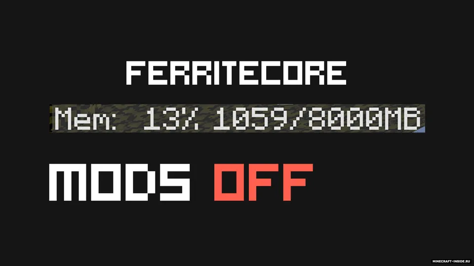 FerriteCore — Minecraft mod, rasm 4