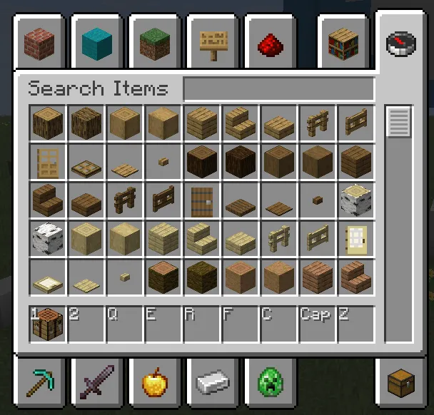 Hotbar Keybinds — Minecraft mod, rasm 2