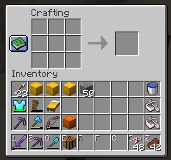 Hotbar Keybinds — Minecraft mod, rasm 3