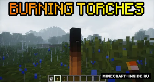 Burning Torches — Minecraft mod, rasm 1